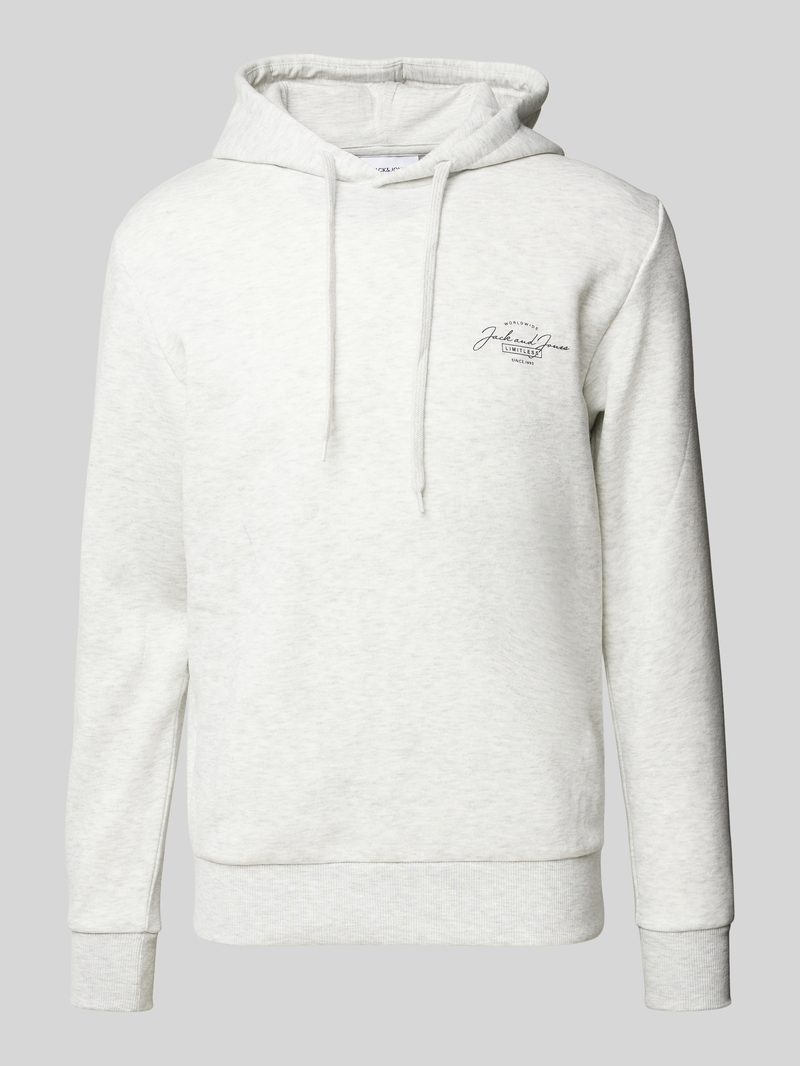 jack & jones Hoodie met labelprint model 'FERRIS'
