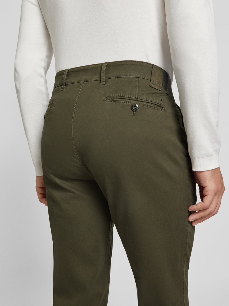 BRAX Straight leg chino met paspelzak model 'EVEREST'