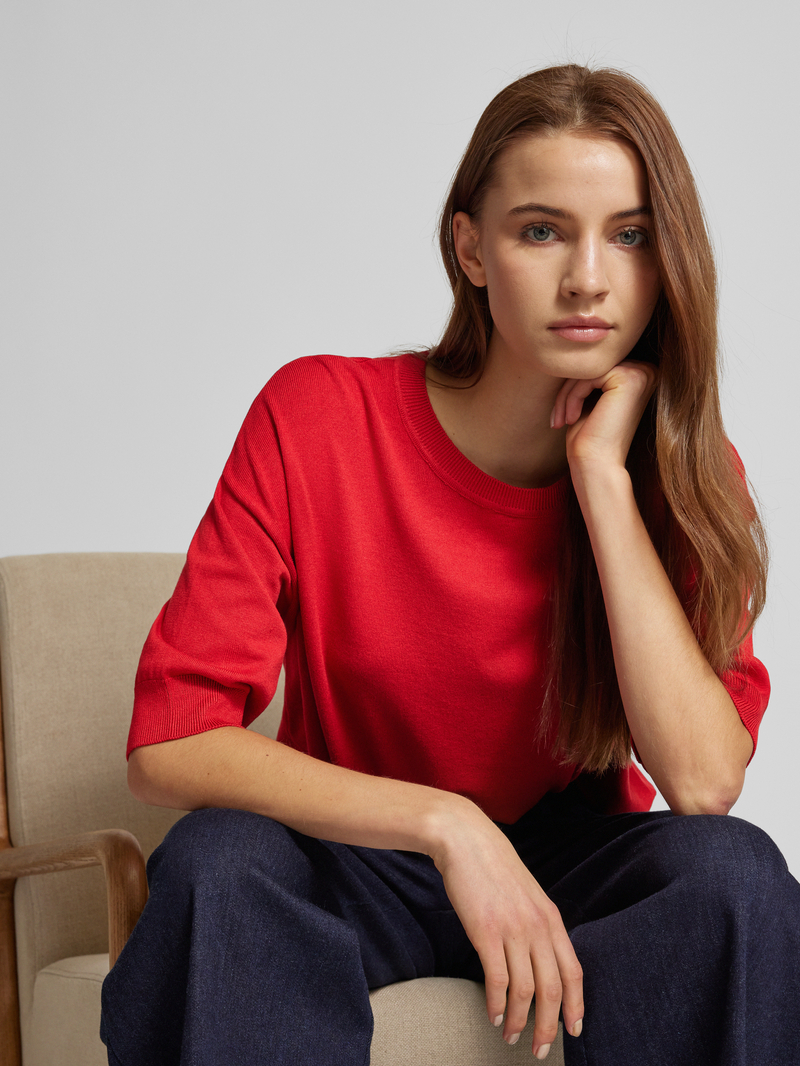 b.Young T-shirt met 3 4-mouwen model 'Mmorla'