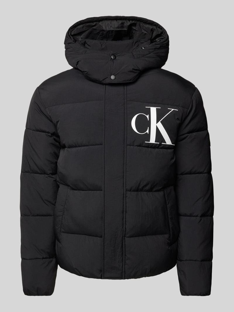 Calvin Klein Jeans Gewatteerd jack met logoprint