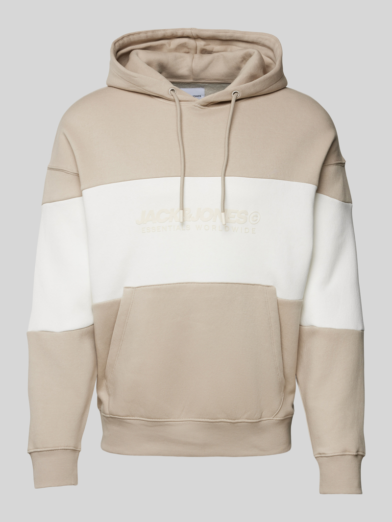 jack & jones Hoodie met labelprint model 'LEGACY'