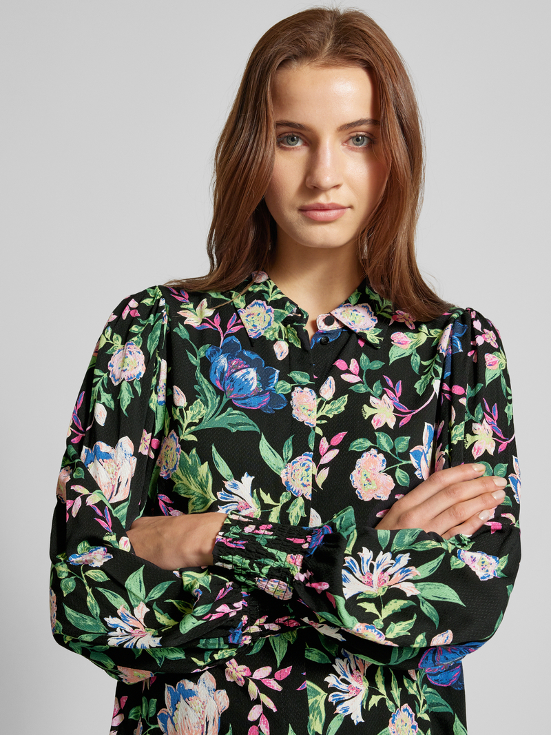 YAS Regular fit overhemdblouse van viscose model 'ALIRA'