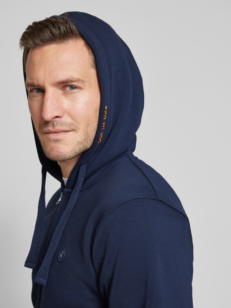 SAVE THE DUCK Sweatjack met labeldetail model 'Cissus'