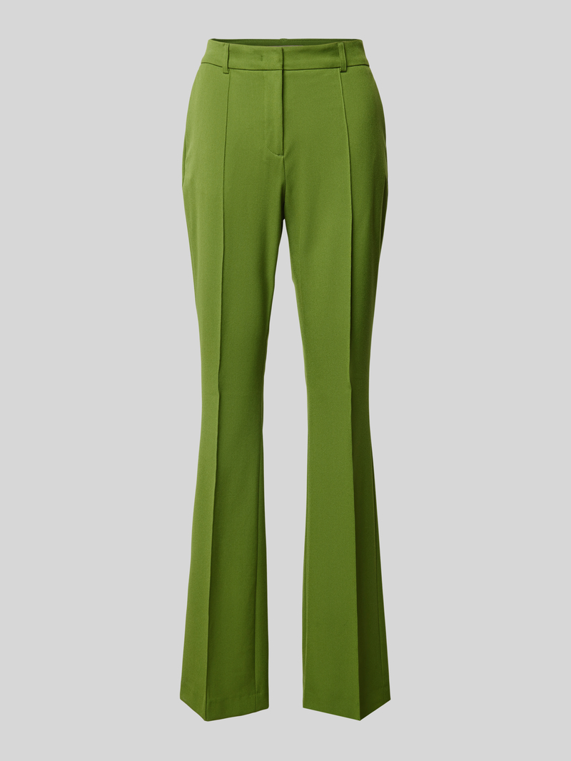 Christian Berg Woman Selection Bootcut pantalon met vaste persplooien