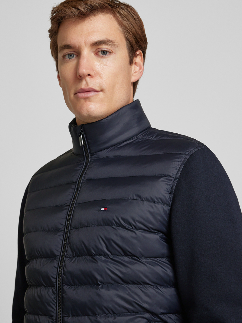 Tommy Hilfiger Gewatteerd jack met opstaande kraag model 'MIX MEDIA'