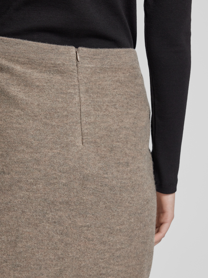 MARC O POLO Shaped fit minirok van hoogwaardige scheerwolmix
