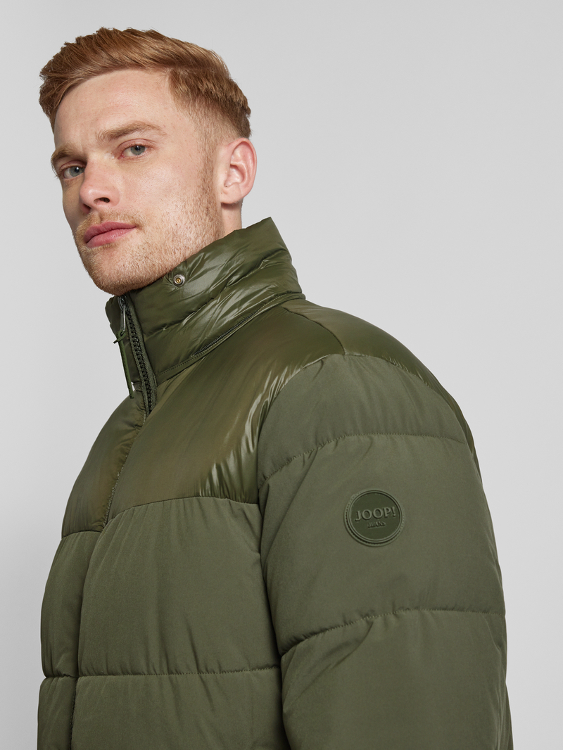 JOOP! JEANS Gewatteerd jack met opstaande kraag