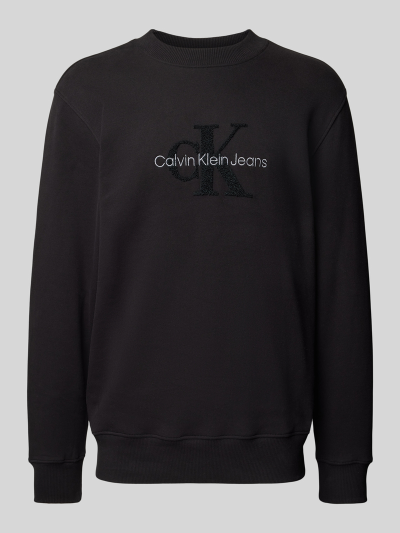 Calvin Klein Jeans Sweatshirt met labelstitching