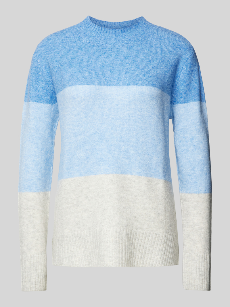 Tom Tailor Denim Regular fit gebreide pullover met colour blocking