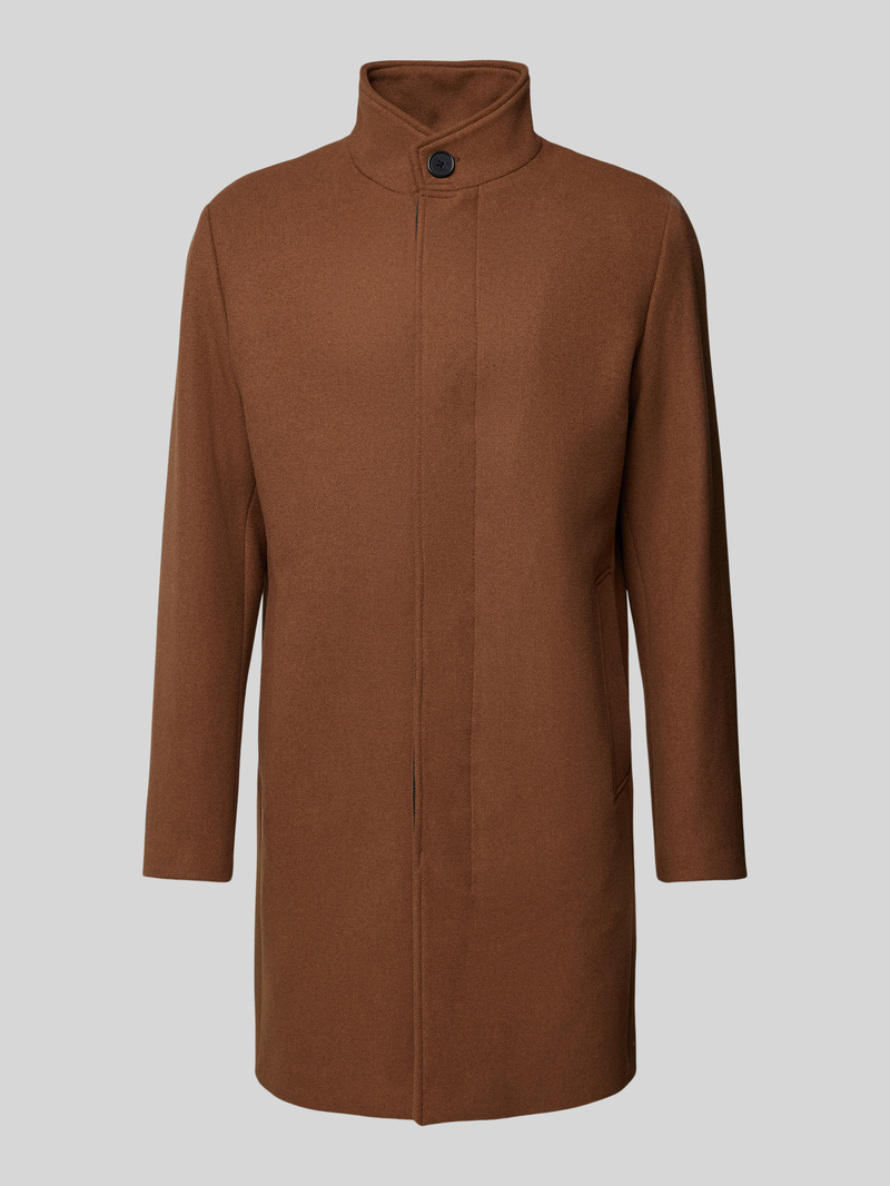Jack & Jones Premium Lange jas van wolmix model 'WILSON'