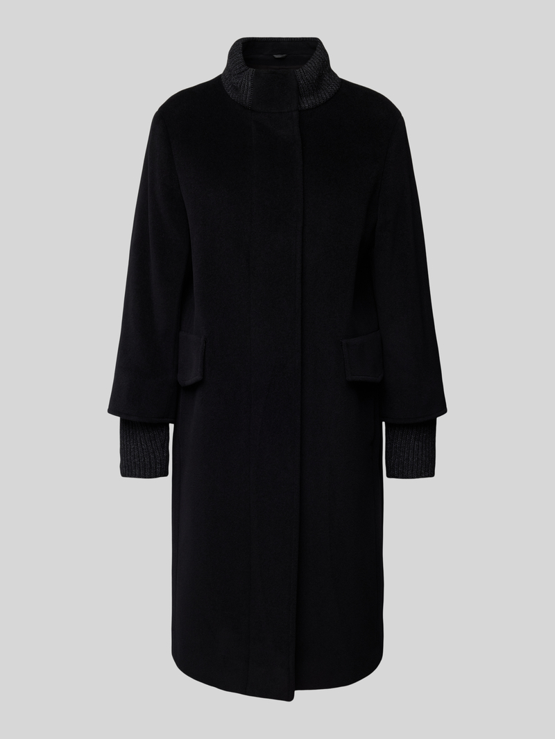 ICONS Cinzia Rocca Wollen jas in dubbele-laagjeslook