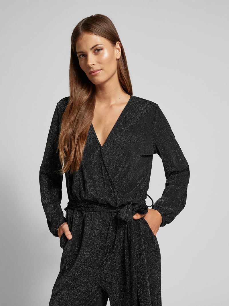 FREE QUENT Jumpsuit met effectgaren model 'GLITTO'