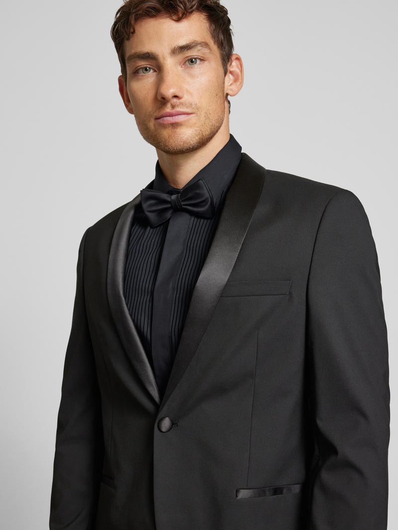 Boss Slim fit zakelijk overhemd met kentkraag