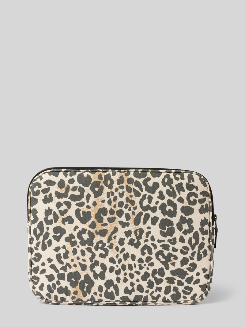 STUDIO NOOS Laptoptas met labelstitching