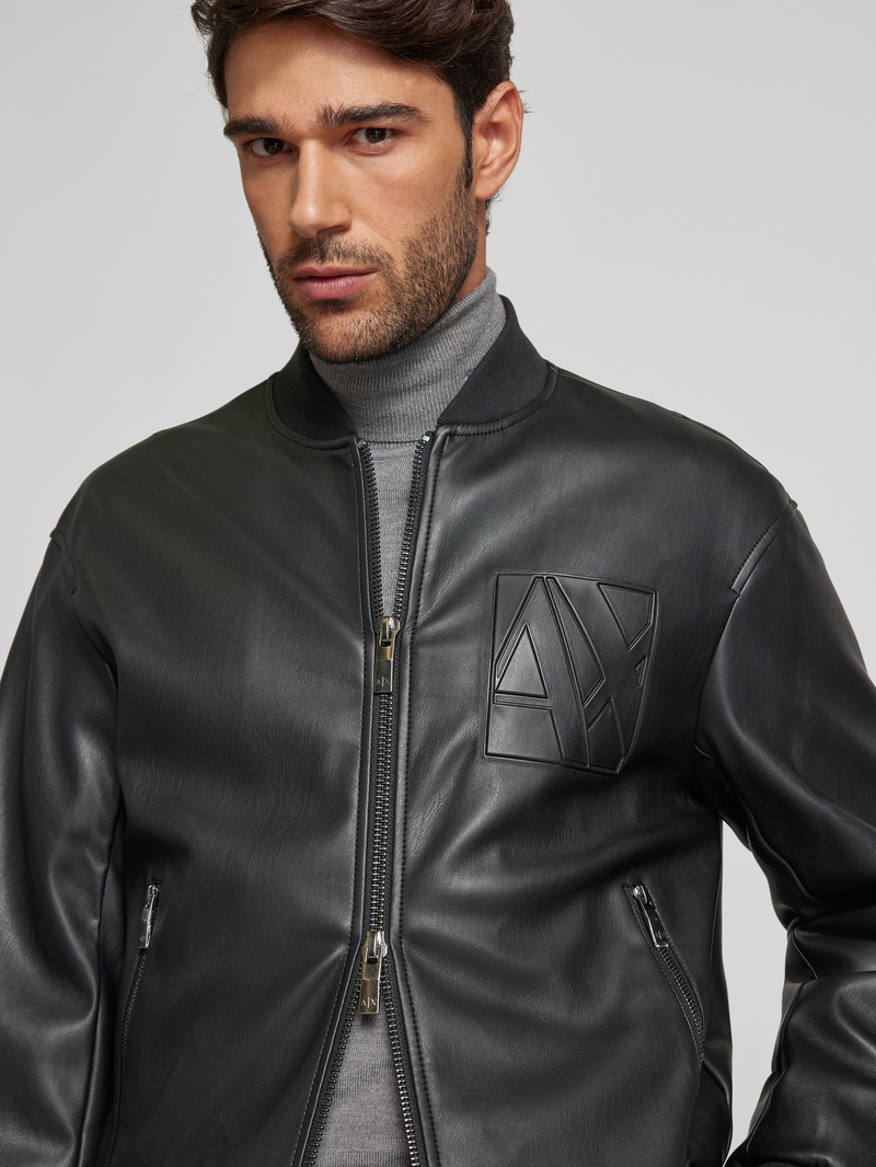 Armani Exchange Jas met opstaande kraag