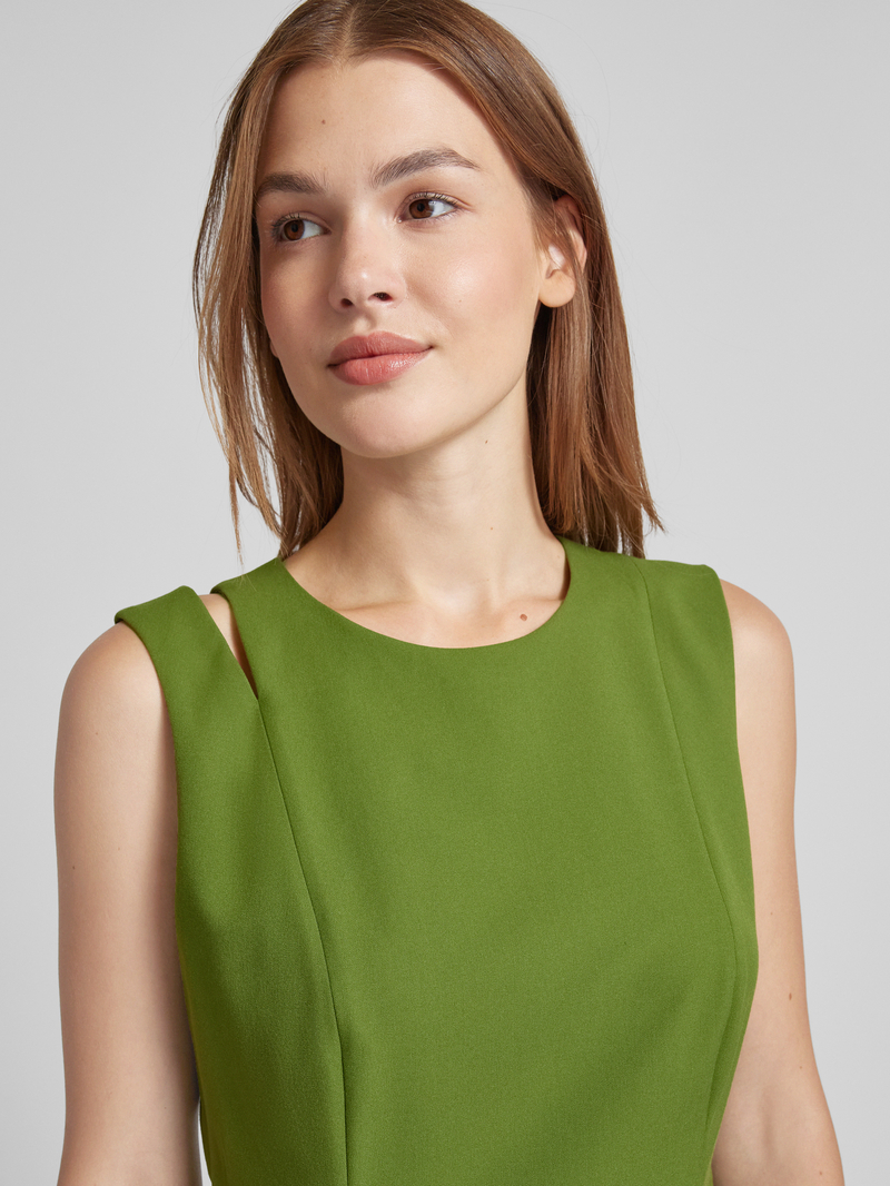 Christian Berg Woman Selection Knielange jurk met cut-out