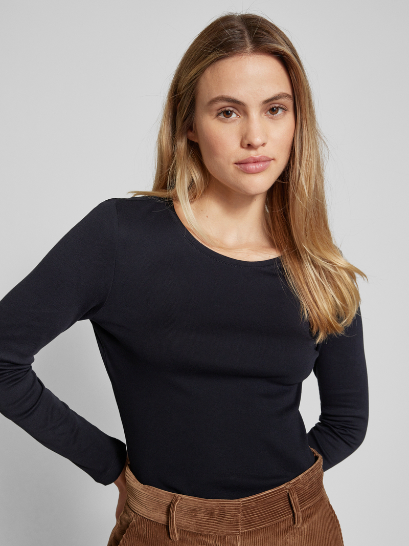 Christian Berg Woman Longsleeve met ronde hals