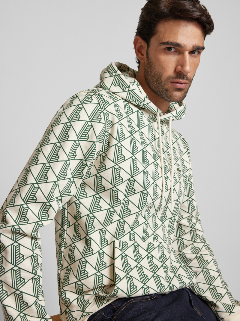 Lacoste Hoodie met logobadge