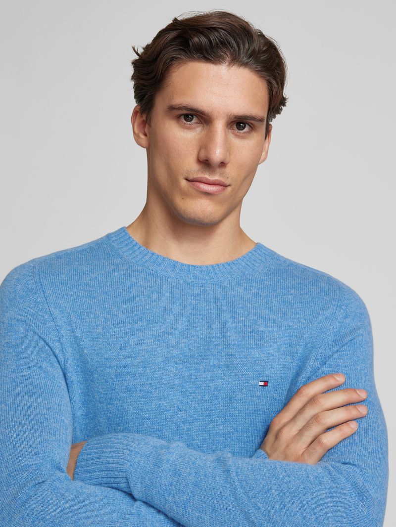 Tommy Hilfiger Wollen pullover met logostitching