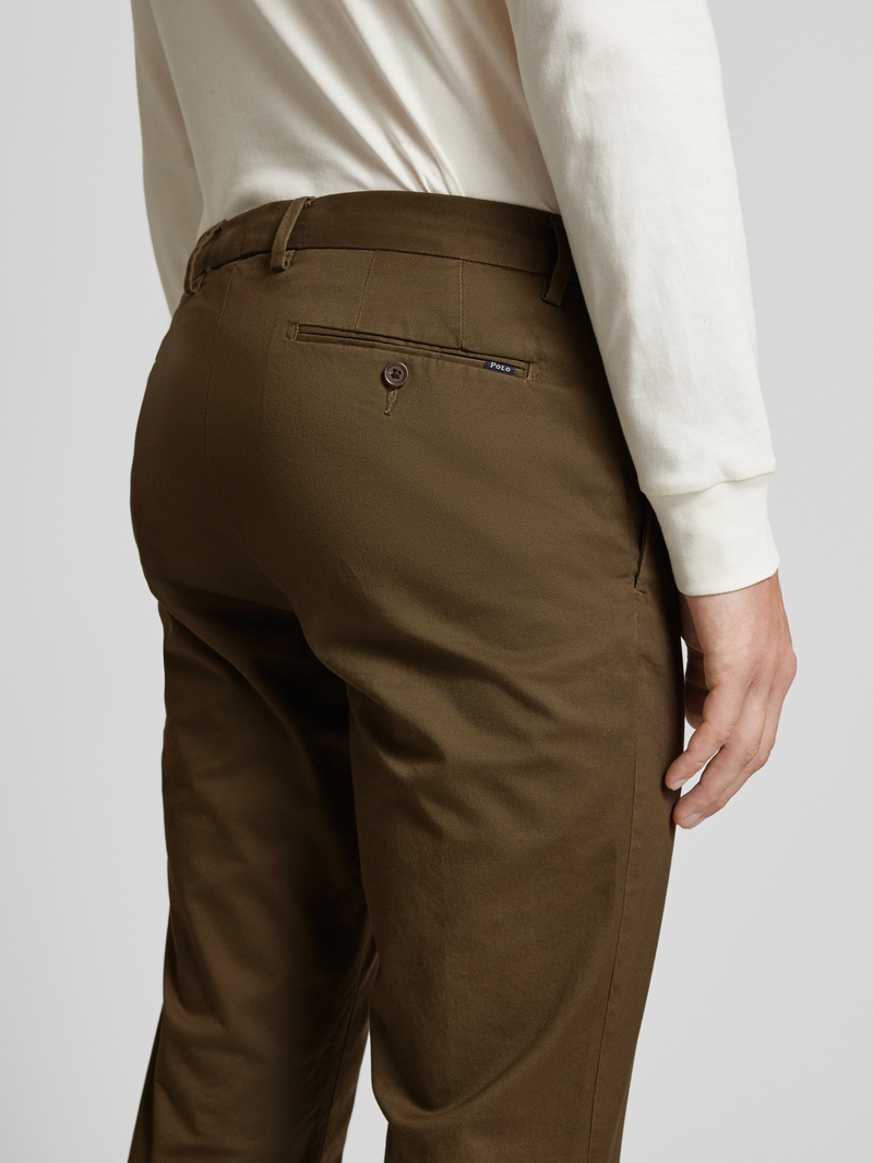 Polo Ralph Lauren Slim stretch fit chino met riemlussen