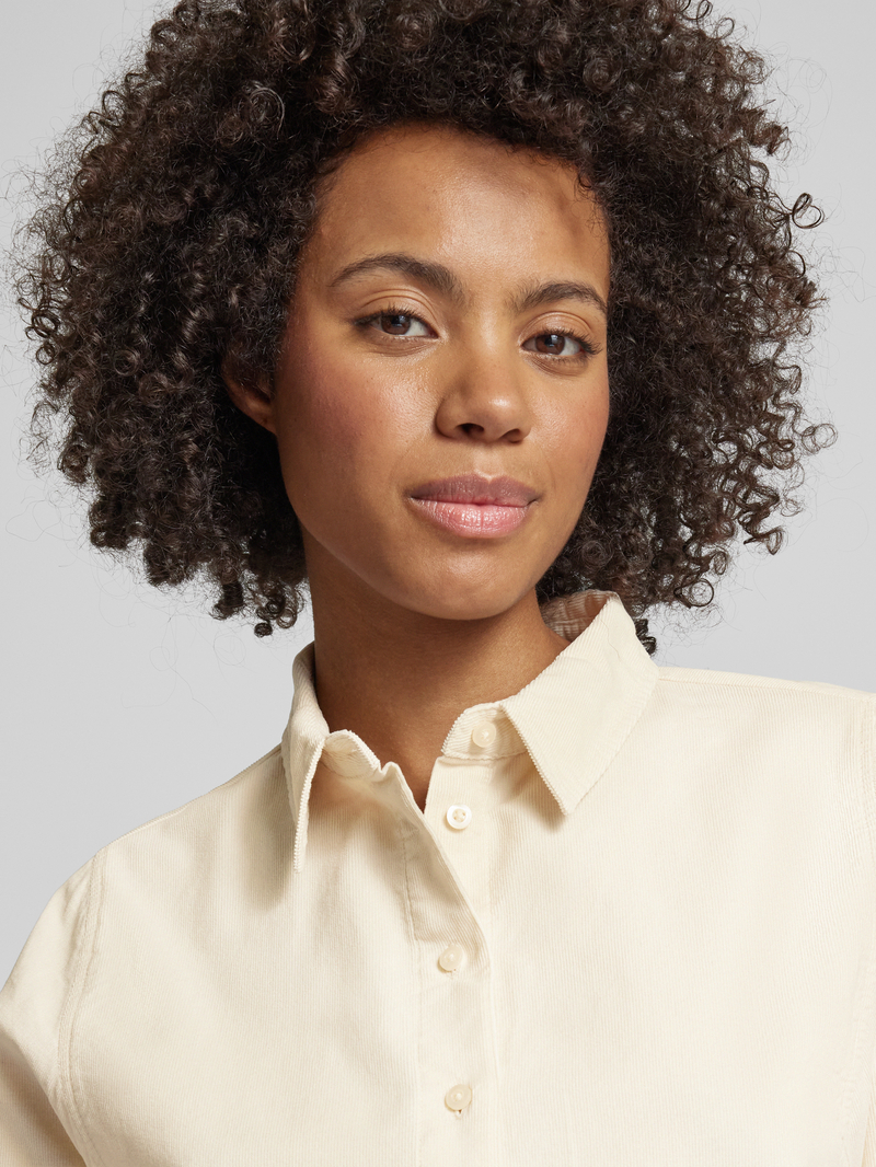 s.Oliver RED LABEL Regular fit corduroy van puur katoen met lange mouwen