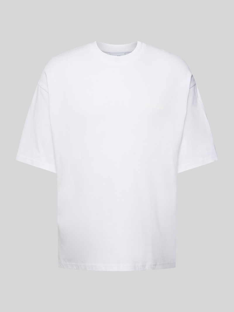 REVIEW Oversized T-shirt met labelprint