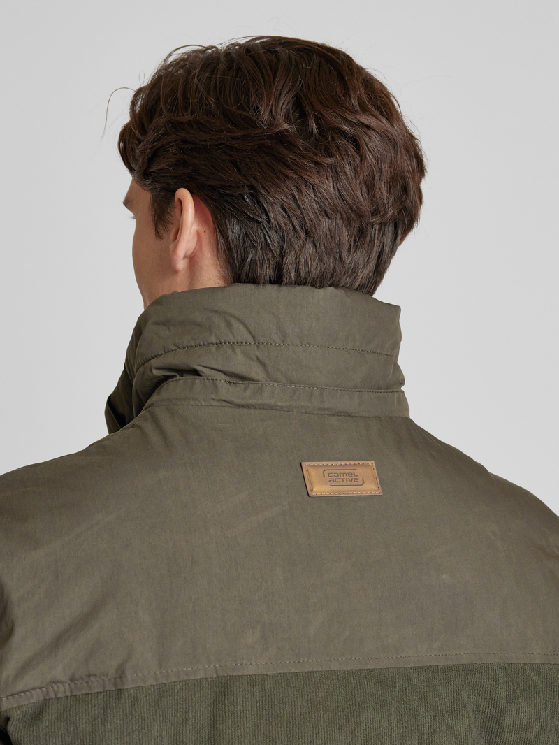camel active Gewatteerd jack met ritszakken