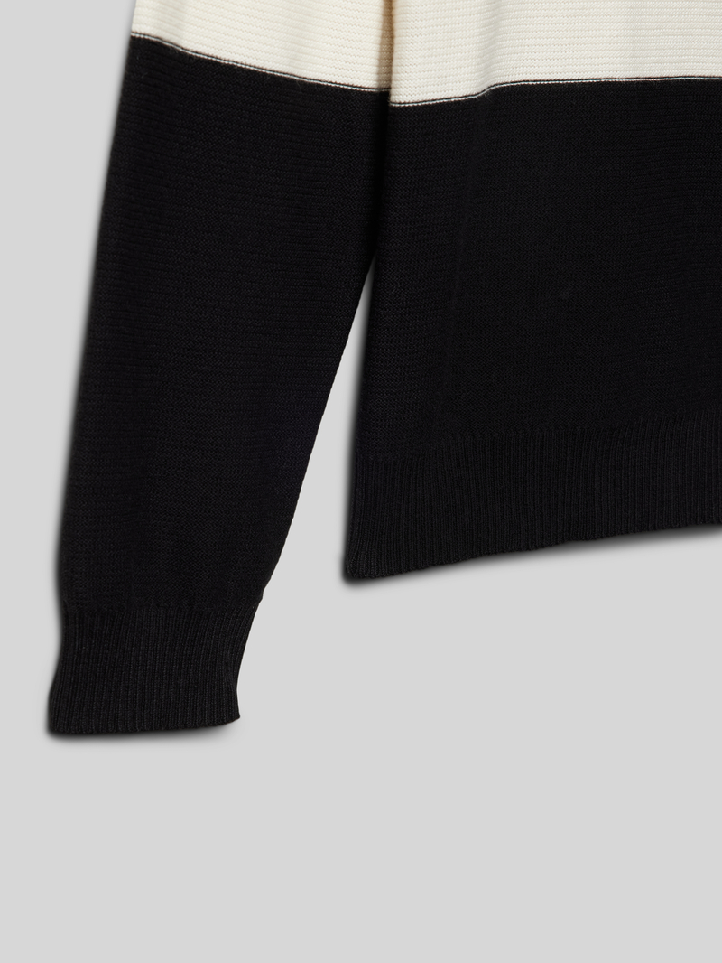 name it Gebreide pullover met ronde hals model 'VOHAN'