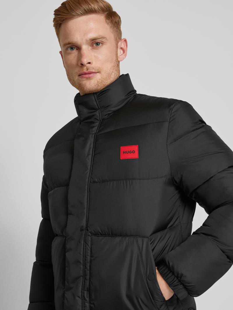 HUGO Gewatteerd jack met opstaande kraag model 'Balto'