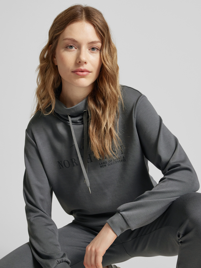 Soyaconcept Sweatshirt met opstaande kraag model 'Banu'