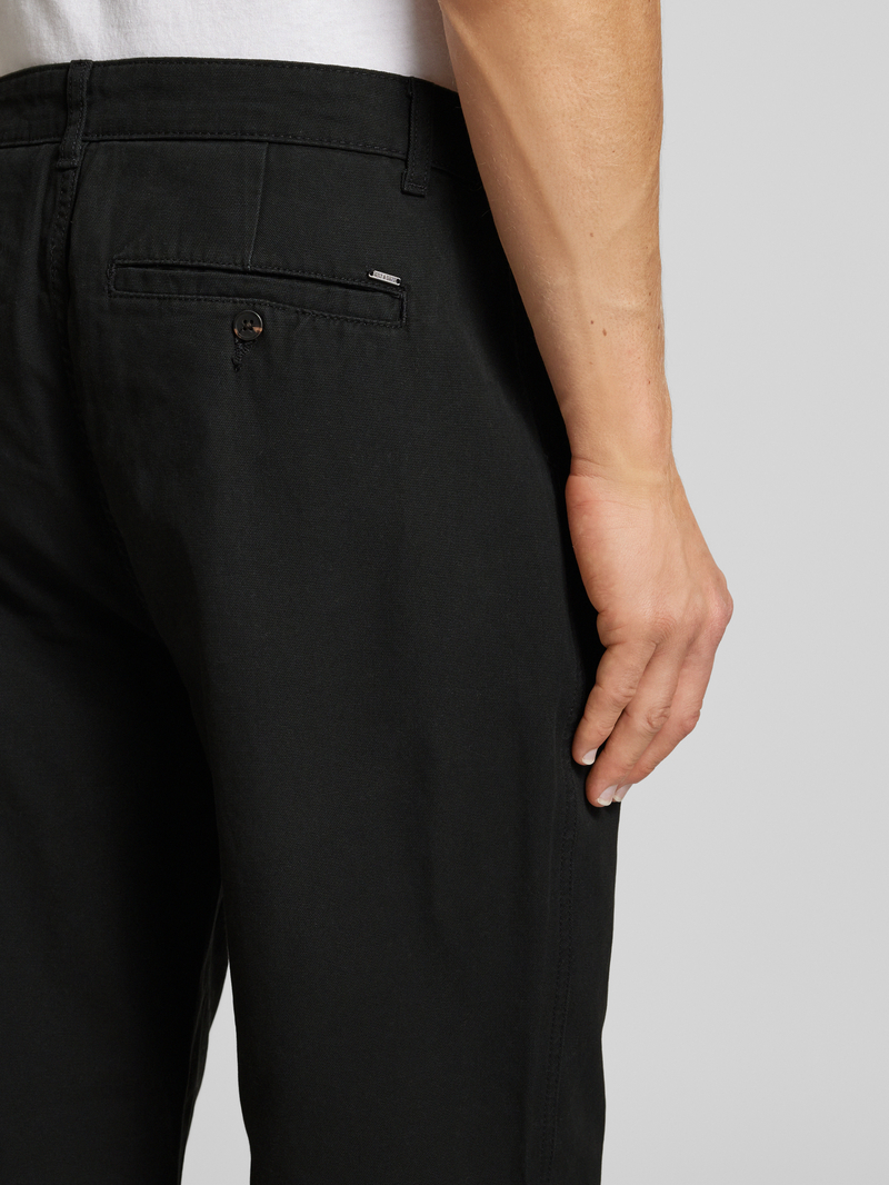 Only & Sons Regular fit stoffen broek met deelnaden model 'LOU'