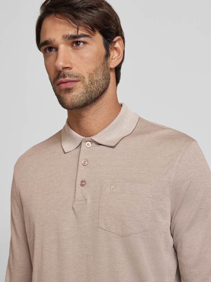 Bugatti Regular fit poloshirt met katoen
