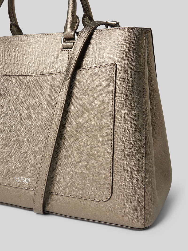 Lauren Ralph Lauren Handtas met labeldetail model 'HANNA'
