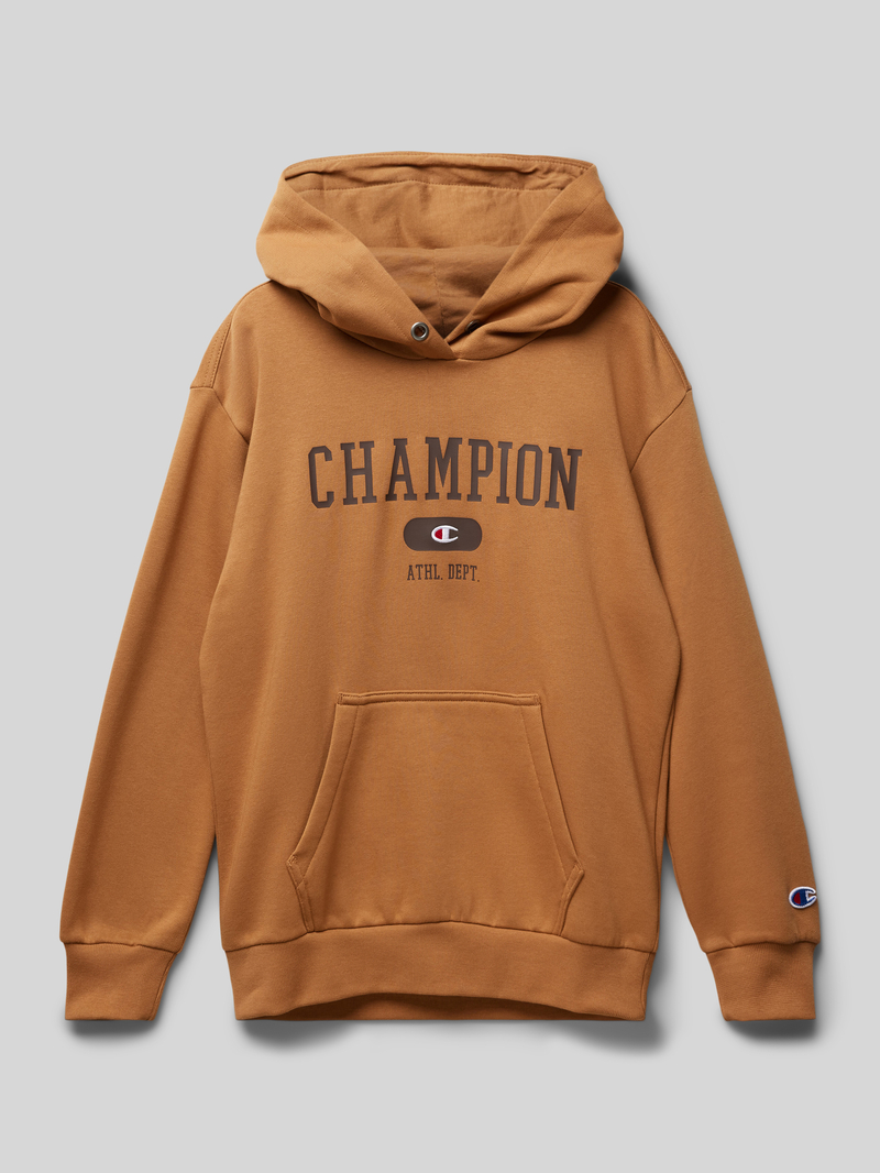 Champion Hoodie met labelprint