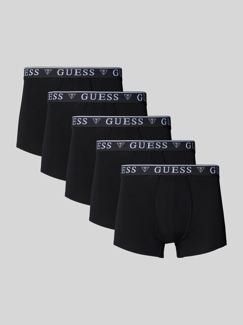 Guess Boxershort met label in band in een set van 5 stuks