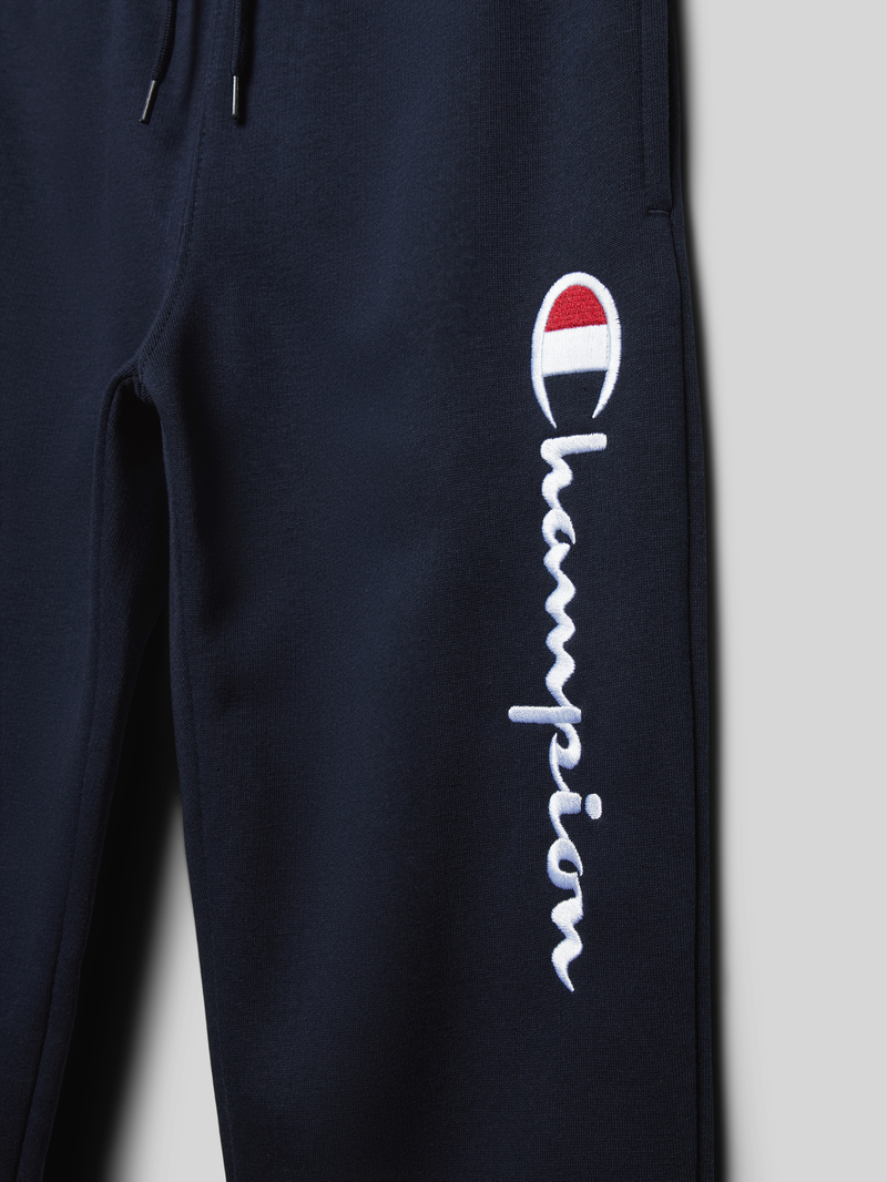 Champion Regular fit sweatpants met labelstitching