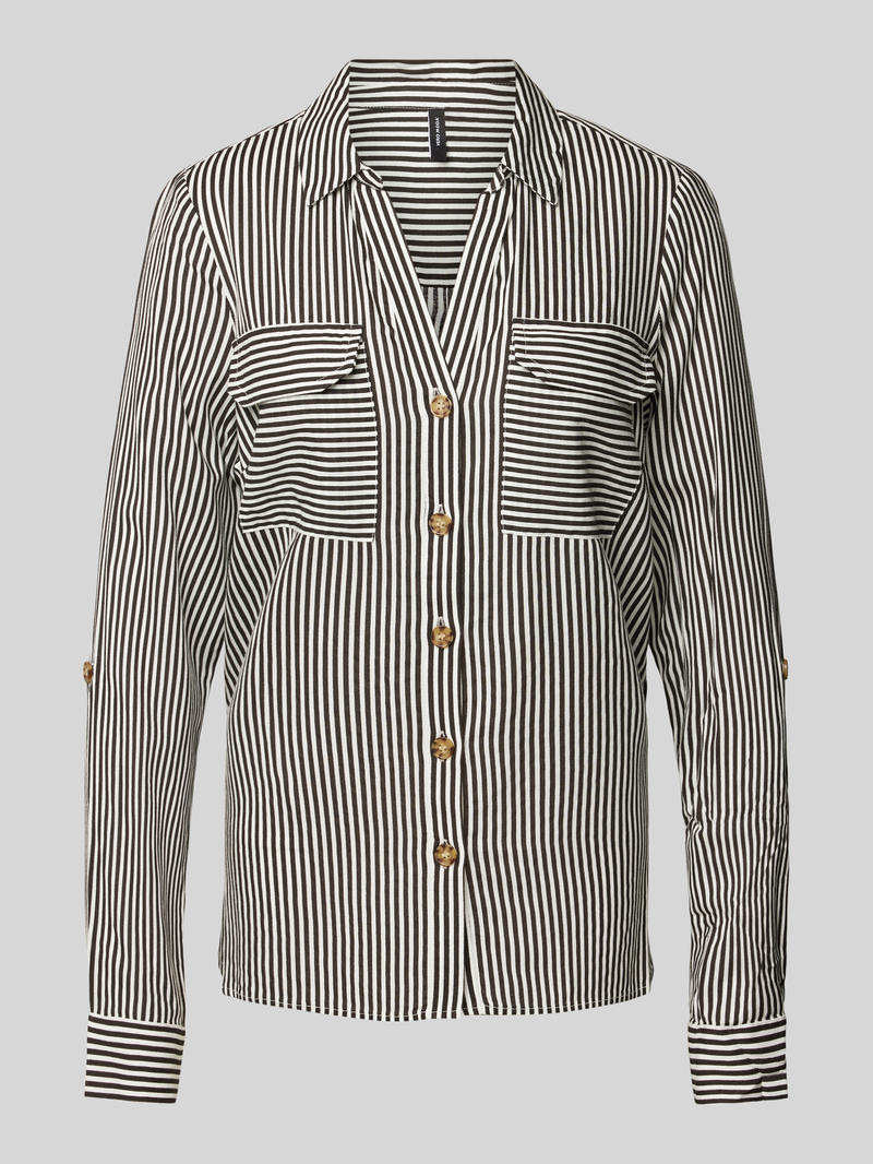 Vero Moda Overhemdblouse met knoopsluiting model 'BUMPY'