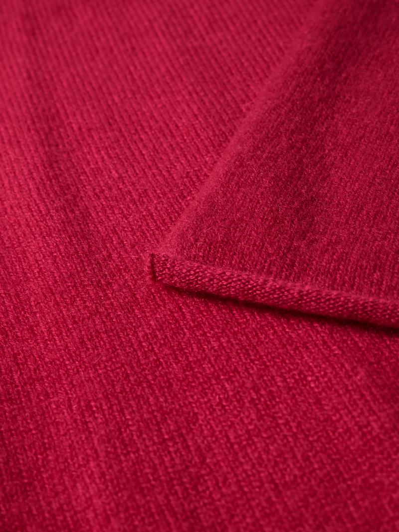 Christian Berg Woman Kasjmier sjaal met rolzoom