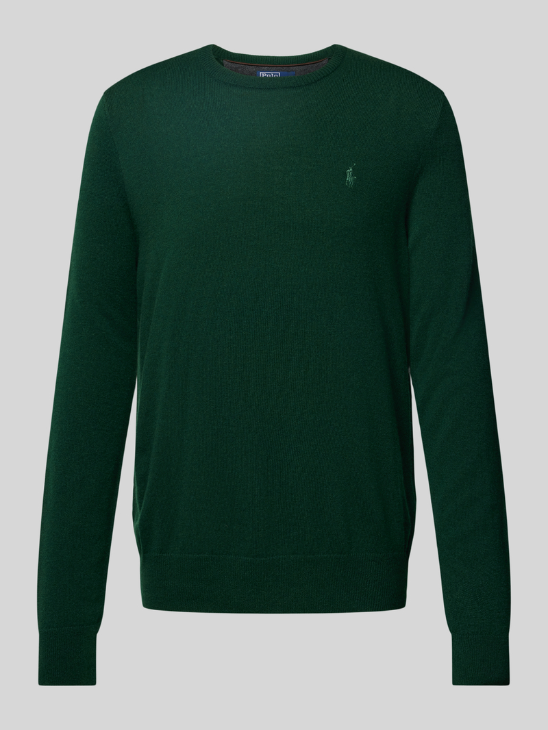 Polo Ralph Lauren Gebreide pullover van lanawol met ronde hals