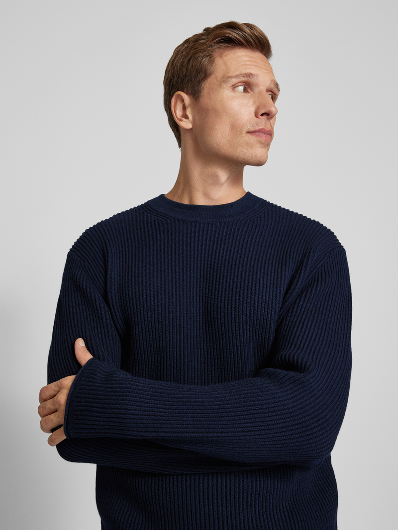 drykorn Gebreide pullover met ronde hals model 'LEANDO'