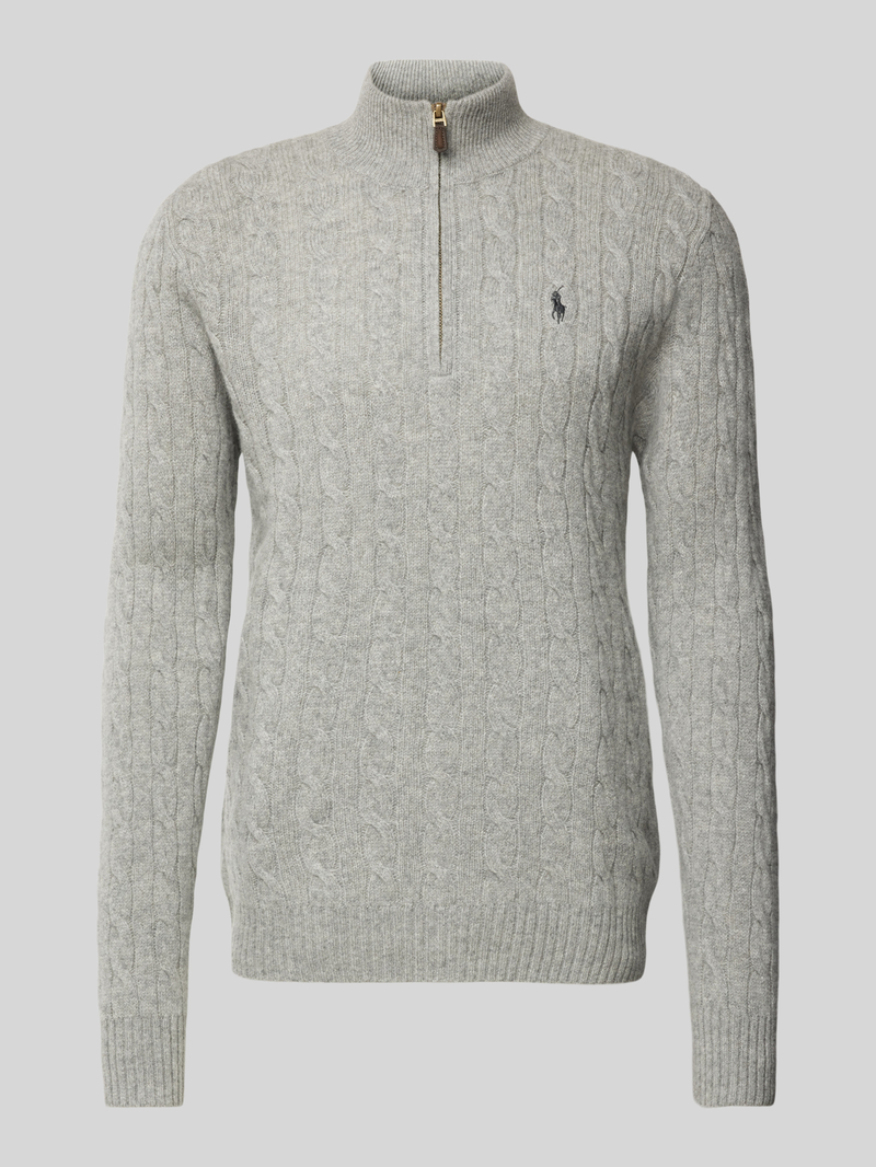 Polo Ralph Lauren Kasjmier pullover met kabelpatroon