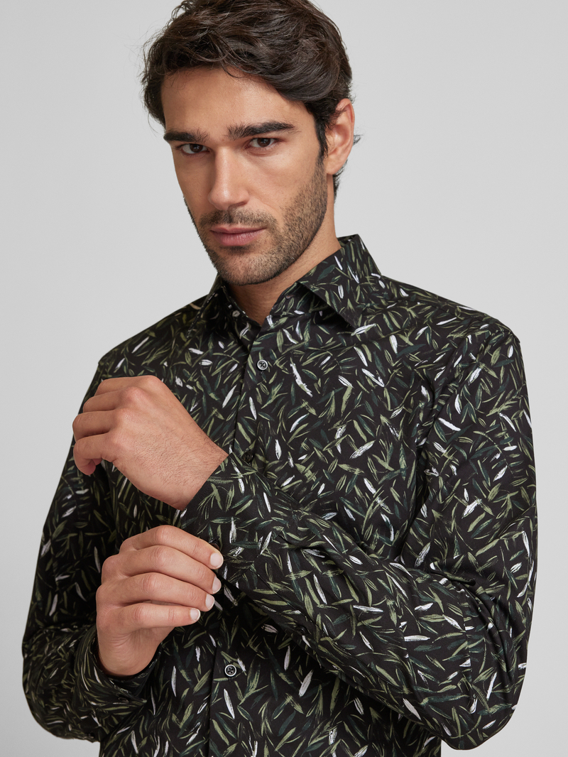 Boss Regular fit zakelijk overhemd met kentkraag model 'Joe'