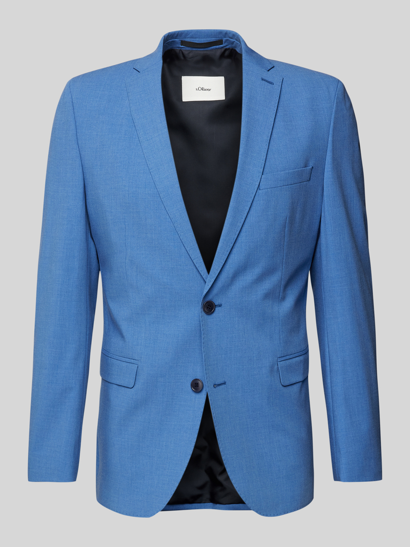 s.Oliver BLACK LABEL Colbert met paspelzak op de borstzak
