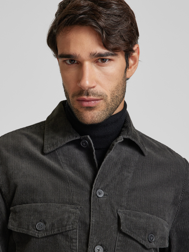 Marc O'Polo Corduroy overshirt van puur biologisch katoen