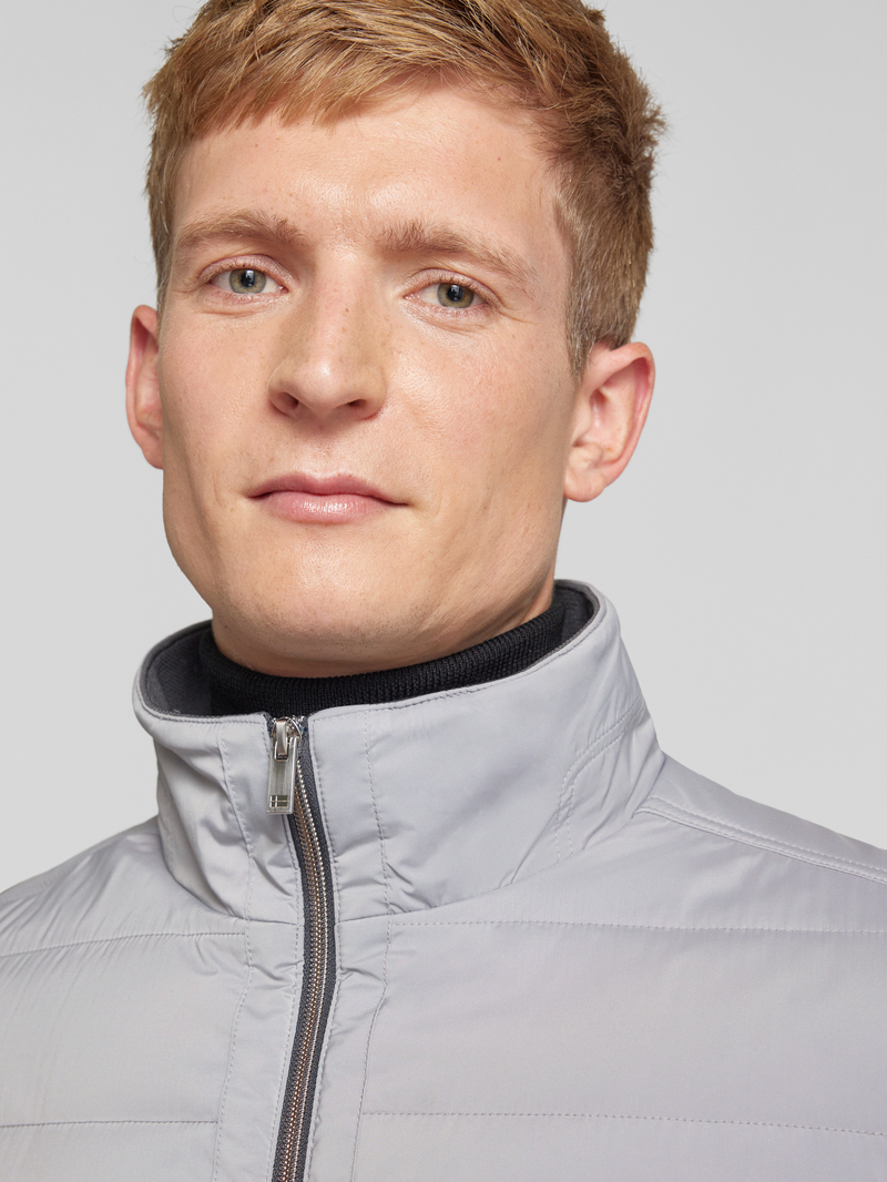 Christian Berg Men Jas met opstaande kraag