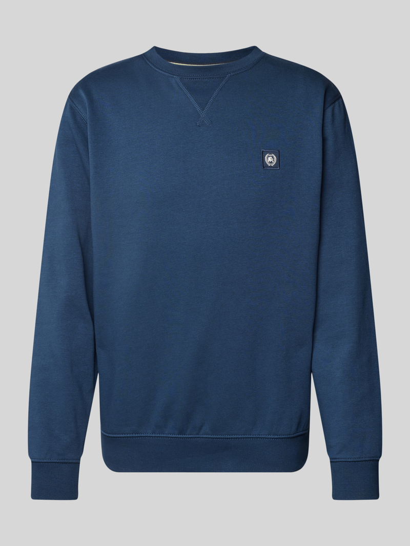 Lerros Sweatshirt met labelstitching