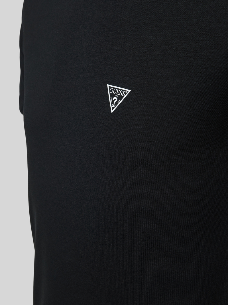 Guess T-shirt met V-hals in een set van 2 stuks model 'CALEB HERO'