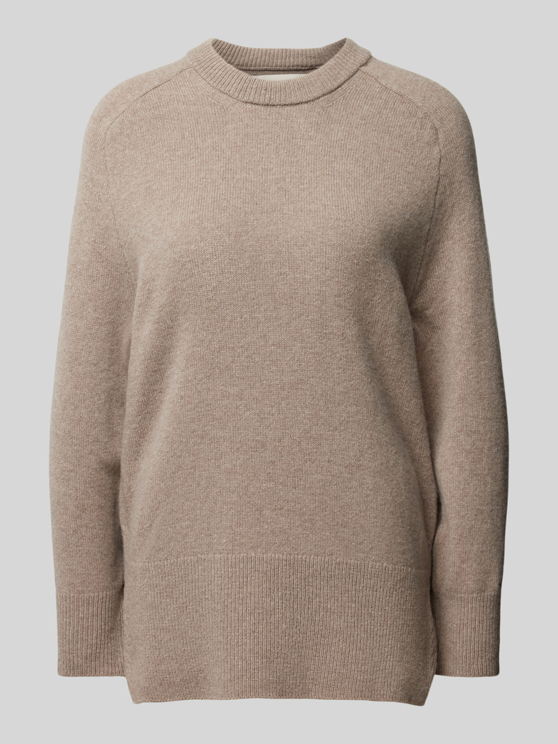 Gant Gebreide pullover met ronde hals model 'HERRINGBONE'