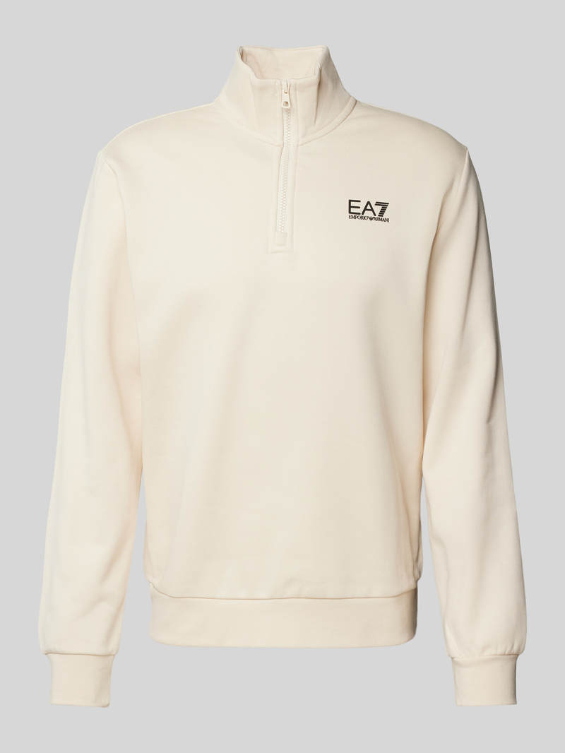 EA7 Emporio Armani Sweatshirt met schipperskraag