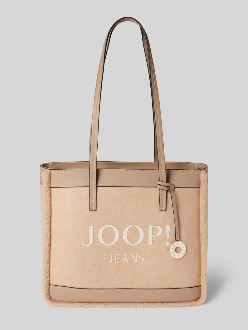 JOOP! JEANS Shopper met imitatiebont model 'calduccio yvette'